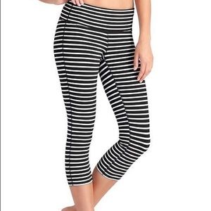 Striped Athleta Leggings